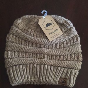 Tan Beanie